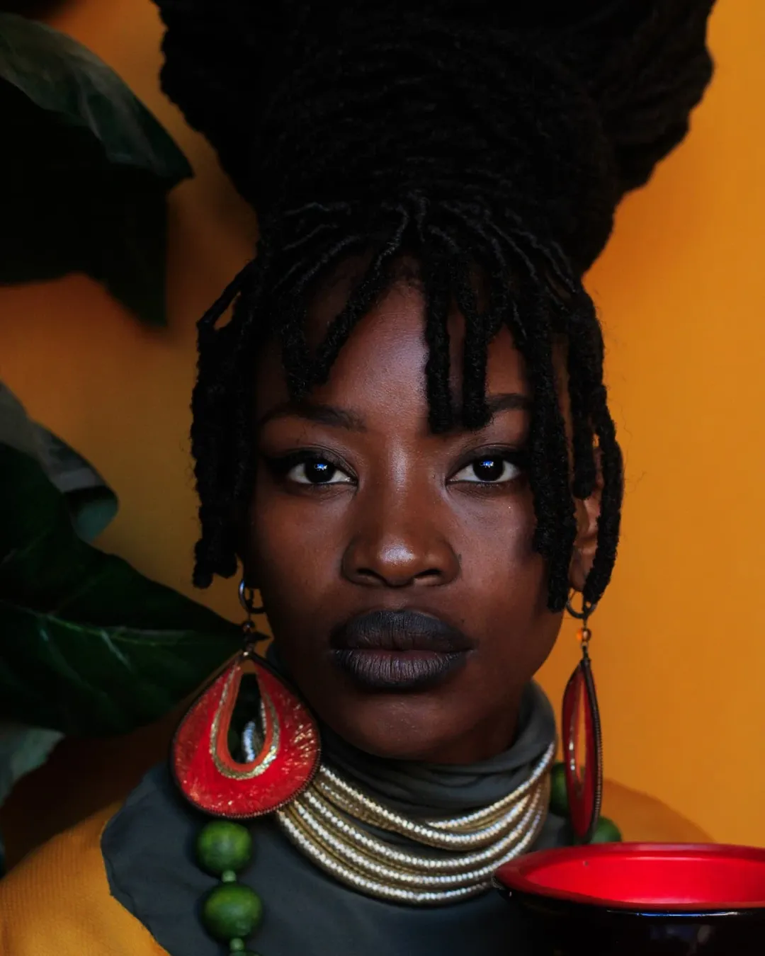 Mandy Logan in dynamic fashion photoshoot highlighting Mzansi trends